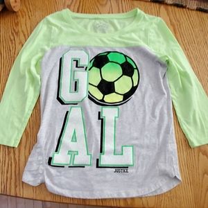Justice Soccer Tshirt